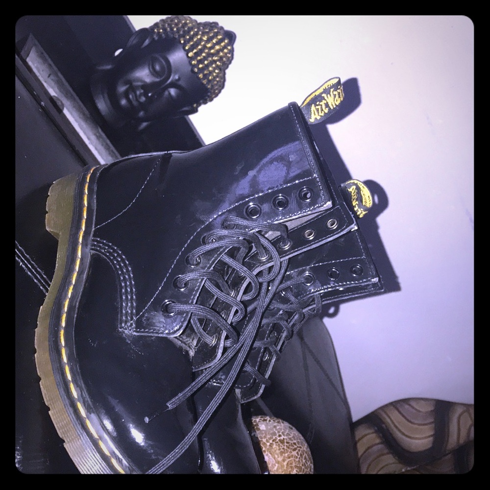 Doc martens shiny